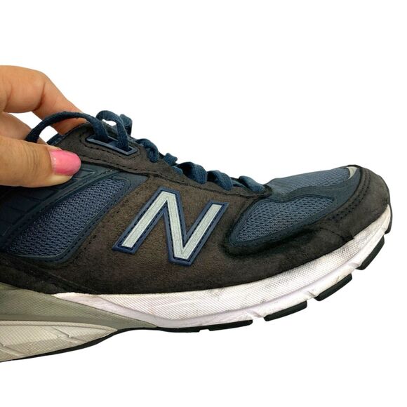 New Balance 990v5 Navy Blue Grey White Women Sneaker Shoes W990NV5 Size 9 main image 10
